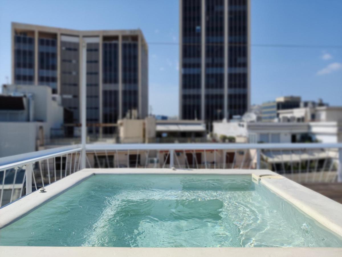 Unique Solar Penthouse With Jacuzzi And Sauna In Central أثينا المظهر الخارجي الصورة